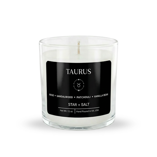 Taurus Candle